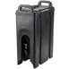 Cambro 500LCD110 Camtainer Beverage Carrier – 4‑3/4‑Gallon Insulated Black, 9"W x 16"D x 24"H, NSF 1 image