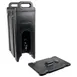 Cambro 500LCD110 Camtainer Beverage Carrier – 4‑3/4‑Gallon Insulated Black, 9"W x 16"D x 24"H, NSF 3 image