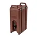 Cambro 500LCD131 Camtainer – 4‑3/4‑Gallon Insulated Plastic, Dark Brown, 9"W x 16½"D x 24¼"H, NSF 1 image