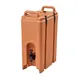 Cambro 500LCD157 Camtainer Beverage Carrier – 4‑3/4‑Gal Plastic, Coffee Beige 9"W×16½"D×24¼"H NSF 1 image