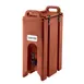 Cambro 500LCD402 Camtainer Beverage Dispenser, 4‑3/4‑Gallon, Red, 9x16‑1/2x24‑1/4 in, NSF Plastic 1 image