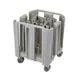 Cambro ADCSC12PKG480 S-Series Dish Caddy, 27x27x31.75, 500 lb, Polyethylene, Speckled Gray, 12 Towers 1 image