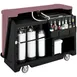 Cambro BAR650DX189 Cambar 67" Portable Bar with 80 lb. Ice, 7-Bottle Speed Rail 2 image