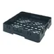 Cambro BR258110 Camrack Base Rack, Full Size, 1 Compartment, 19-3/4" x 19-3/4", Polypropylene, Black, NSF Certified 1 image