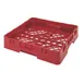Cambro BR258163 Camrack Base Rack, Full Size, 1 Compartment, Red Polypropylene, 19-3/4" x 19-3/4" Inside Rack Height 1 image