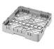 Cambro BR258186 Camrack Base Rack, Full Size, 1 Compartment, Polypropylene, Navy Blue, 19-3/4" x 19-3/4" x 3-1/4" 1 image