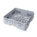 Cambro BR414151 Camrack Base Rack, Full Size, Gray, 19-3/4 x 19-3/4, 4-7/8 Inside Rack Height, Polypropylene, NSF Certified 1 image