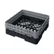Cambro BR578110 Camrack Base Rack, Full Size, Black, Polypropylene, 19-3/4 x 19-3/4, 6-1/2 Inside Rack Height, NSF Certified 1 image