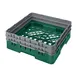 Cambro BR578119 Camrack Base Rack, Full Size, 1 Compartment, 19-3/4" x 19-3/4", 6-1/2" Inside Rack Height, Polypropylene, Sherwood Green, NSF Certified 1 image