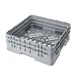 Cambro BR578151 Camrack Base Rack, Full Size, 19-3/4 x 19-3/4, 6-1/2 Inside Rack Height, Polypropylene, Soft Gray, NSF Certified 1 image