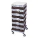 Cambro BR578167 Camrack Base Rack, Full Size, Brown, Polypropylene, 19-3/4 x 19-3/4, 6-1/2 Inside Rack Height 1 image