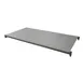 Cambro CBSK1860S1580 Camshelving Basics Plus Shelf Plate Kit, 18"W x 60"L, Solid Polypropylene, Brushed Graphite Finish, NSF Listed 1 image