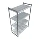 Cambro CBU183672V4580 Camshelving® Basics Plus 4-Shelf Stationary Starter Unit - 18" x 36" x 72" 1 image