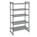 Cambro CBU215484S5580 Camshelving® Basics Plus Solid 5-Shelf Starter Unit - 21" x 54" x 84" 1 image