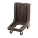 Cambro CD100HB131 Camdolly for Camtainers w/ 350 lb Capacity, Dark Brown, Handle 1 image