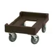Cambro CD160131 Dark Brown Camdolly for Camtainers w/ 300 lb Capacity 1 image