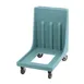 Cambro CD1826MTC401 Slate Blue Camdolly for Camcarrier w/ 350 lb Capacity 1 image