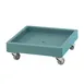 Cambro CD2020401 Camdolly Slate Blue Polyethylene Glass Rack Dolly 300 lb, 22.5x22.5x8.25in 1 image