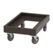 Cambro CD300131 Dark Brown Cambro Camcarrier Camdolly w/ 350 lb Capacity 1 image