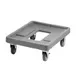 Cambro CD400615 Cambro Camdolly Charcoal Gray Milk Crate Dolly w/ 300 lb Capacity 1 image