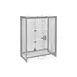 Cambro CPFWSC244860 Camshelving® Stainless Steel Security Cage Only, 26.75" x 50.25" x 61.5" 1 image