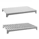 Cambro CPSK2430VS5480 Camshelving Premium Shelf Plate Kit w/ 4 Vented Shelves and 1 Solid Shelf - 24"W x 30"L 1 image
