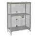 Cambro CPU244864SUPKG Camshelving® Stationary Security Unit, 26.75" x 50.25" x 64.5" 1 image