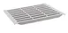 Cambro CS2412V480 Camshelving Shelf Plate, 24''W x 12''D, Vented, Polypropylene, Speckled Gray, Camguard Antimicrobial 1 image