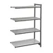 Cambro EXA184284VS4480 Camshelving® Elements Add-On Unit w/ 3 Vented , 1 Solid Shelf 1 image