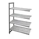Cambro EXA244264V4480 Camshelving® Elements 4-Shelf Vented Add-On Unit - 24"W x 42"L x 64"H 1 image