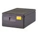 Cambro EPP140SW110 Cam GoBox Insulated Food Pan Carrier, 28.5 Qt., Top Load, Black, Polypropylene, 100% Recyclable 1 image