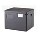 Cambro EPP280SW110 Cam GoBox Insulated Food Pan Carrier, 23.6 Qt., Top Load, Black, Polypropylene, 15" Insulated Food Carrier 1 image