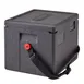 Cambro EPP280WSTSW110 Cam GoBox Insulated Food Pan Carrier, 23.6 Qt., Black, Polypropylene, Top Loader, Dishwasher Safe 1 image