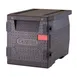 Cambro EPP300110 Cam GoBox® Black Front Loading Insulated Food Pan Carrier w/ 3 Pan Capacity 1 image