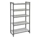 Cambro EXU187284S5480 Camshelving® Elements 5-Shelf Solid Stationary Starter Unit - 18" x 72" x 84" 1 image