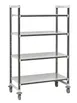 Cambro EXHD213670S4480 Camshelving® Elements XTRA High Density Mobile Starter Unit - 21" x 36" x 70" 1 image
