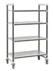 Cambro EXHD245470S4480 Camshelving® Elements XTRA High Density Mobile Starter Unit - 24" x 54" x 70 1 image