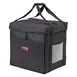 Cambro GBD101011110 GoBag Delivery Bag, Small, 10x10x11, Folding, Black Nylon, Velcro Lid, Sewn-in Ticket Pouch & Straps 1 image