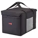 Cambro GBD211414110 GoBag Delivery Bag, Large 21" x 14" x 14", Black Nylon Insulated Food Carrier with Velcro Lid 1 image
