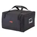 Cambro GBP518110 GoBag Pizza Delivery Bag, 19.5x19.5x12.5, 5-6 Pizza Capacity, Nylon, Black, Insulated 1 image