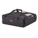 Cambro GBPP212110 GoBag Premium Pizza Delivery Bag, 12-1/2" x 13-3/4" x 6-1/2", 2 x 12" Pizza Capacity, Nylon, Black, High Density Insulation, Made in USA 1 image