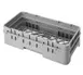 Cambro HBR414167 Camrack Base Rack, Half Size, Brown Polypropylene, 19-3/4" x 9-7/8", 4-7/8" Inside Rack Height 1 image