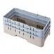 Cambro HBR578151 Camrack Base Rack, Half Size, Soft Gray, Polypropylene, 19-3/4" x 9-7/8", 6-1/2" Inside Rack Height 1 image