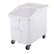 Cambro IBS37148 Mobile Bin, 37‑Gallon White Polyethylene, Sliding Lid, Front S‑Hook, 3″ Casters, NSF 1 image