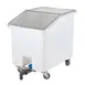 Cambro IBSD37148 Soak Tank, 37-Gallon, 21.5" x 29.5" x 28" White Poly, Lid, 4 x 3" Caster, NSF 1 image