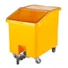 Cambro IBSD37229 Soak Tank, 37‑Gallon Yellow Poly, Sliding Lid, 21.5×29.5×28in, 4 Casters, NSF 1 image
