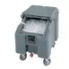 Cambro ICS100L4S191 Plastic Mobile Ice Bin / Ice Caddy, 100 lb, Granite Gray 1 image