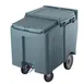 Cambro ICS125LB191 Plastic Mobile Ice Bin / Ice Caddy, 125 lb, Granite Gray 1 image