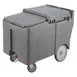 Cambro ICS175LB131 Plastic Mobile Ice Bin / Ice Caddy, 175 lb, Dark Brown 3 image