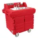 Cambro KSC402158 Camkiosk® Hand Sink Cart, with 2 Compartment Sink 2 image